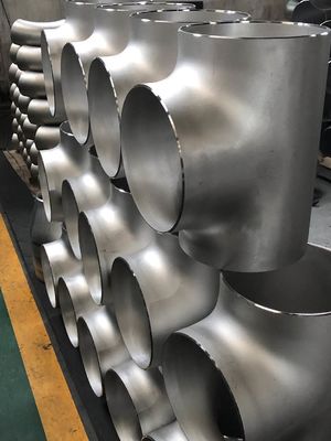 กระเป๋าหรือพัลเล็ตไม้ 90 องศา ASTM A403 WP304 90 องศา 321 Sch10s SS Equal Tee